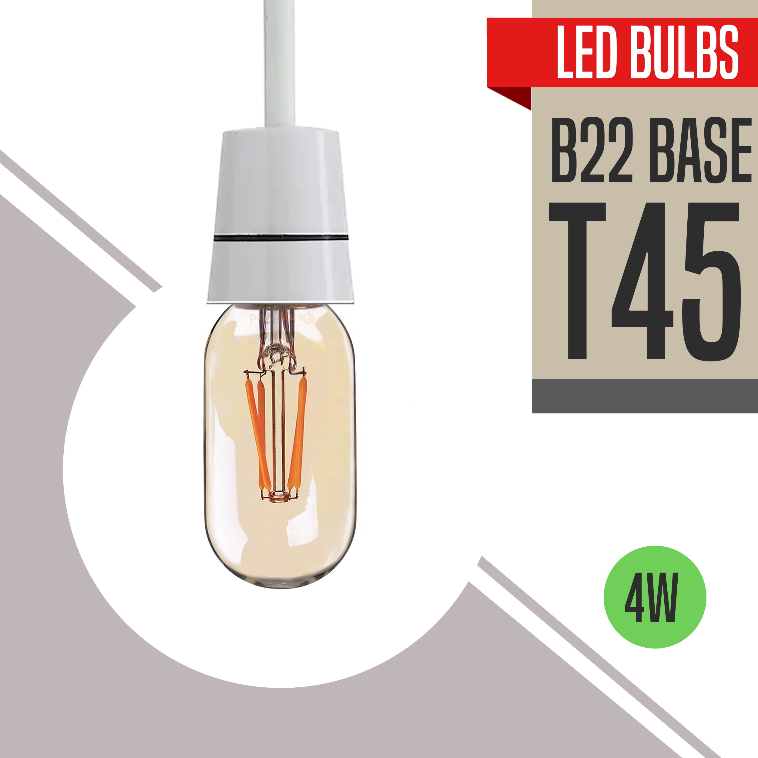 LED B22 Base Vintage Edison Filament  Bulbs(Energy Saving)~4104