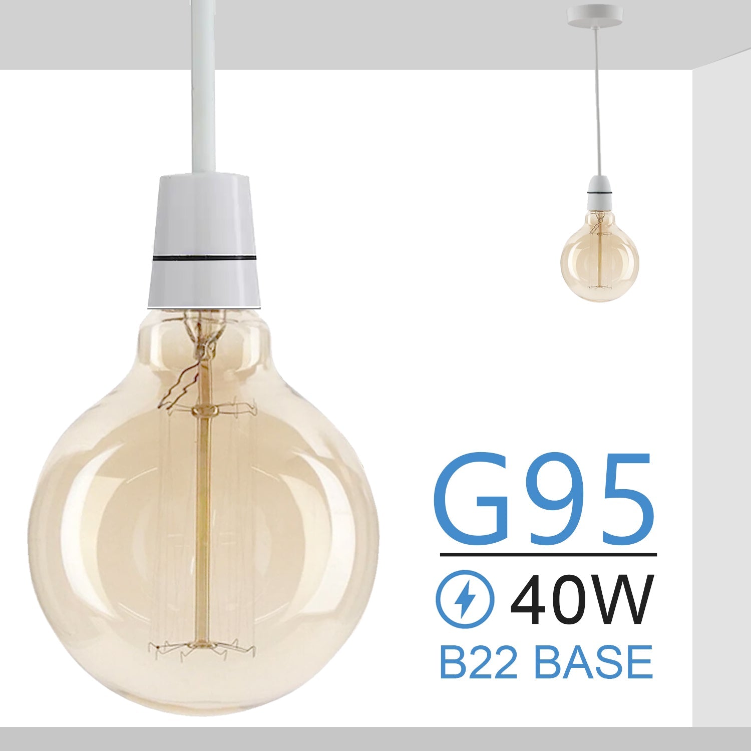 LED B22 Base Vintage Edison Filament  Bulbs(Energy Saving)~4104