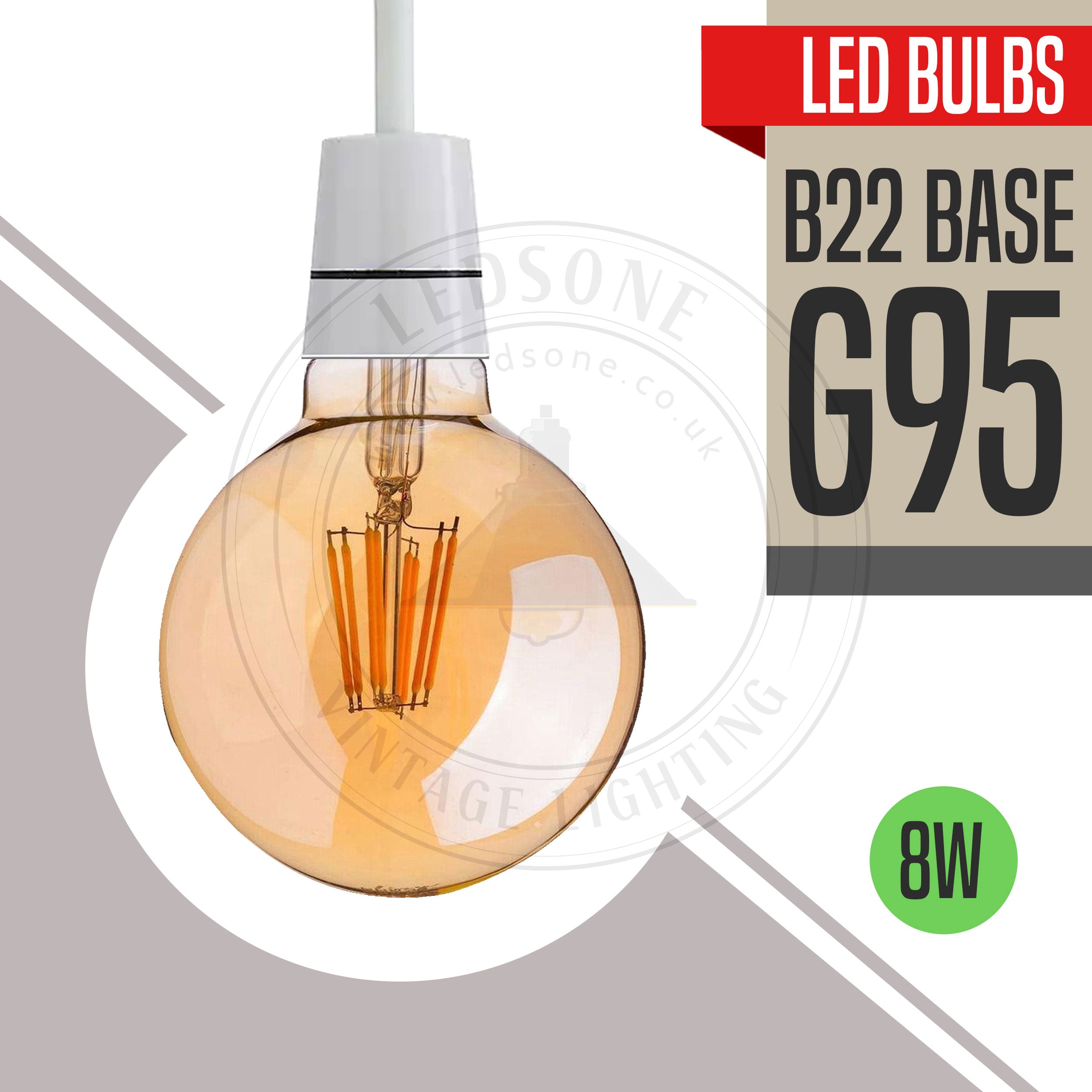 LED B22 Base Vintage Edison Filament  Bulbs(Energy Saving)~4104